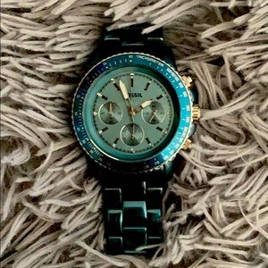 Women’s Teal Fossil Watch